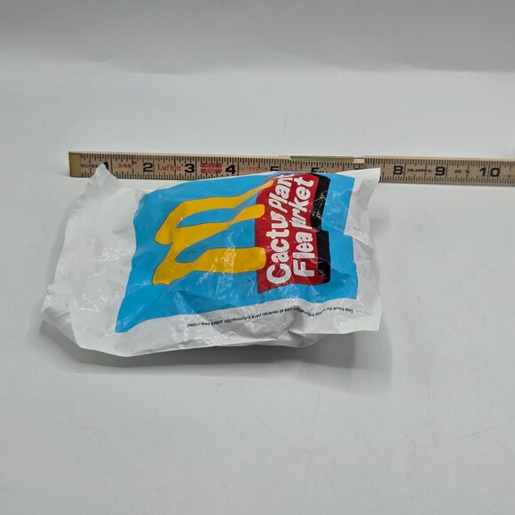McDonalds Cactus Plant Flea Market Happy Meal Bag Toy Sealed Collectible Limited - Picture 2 of 4